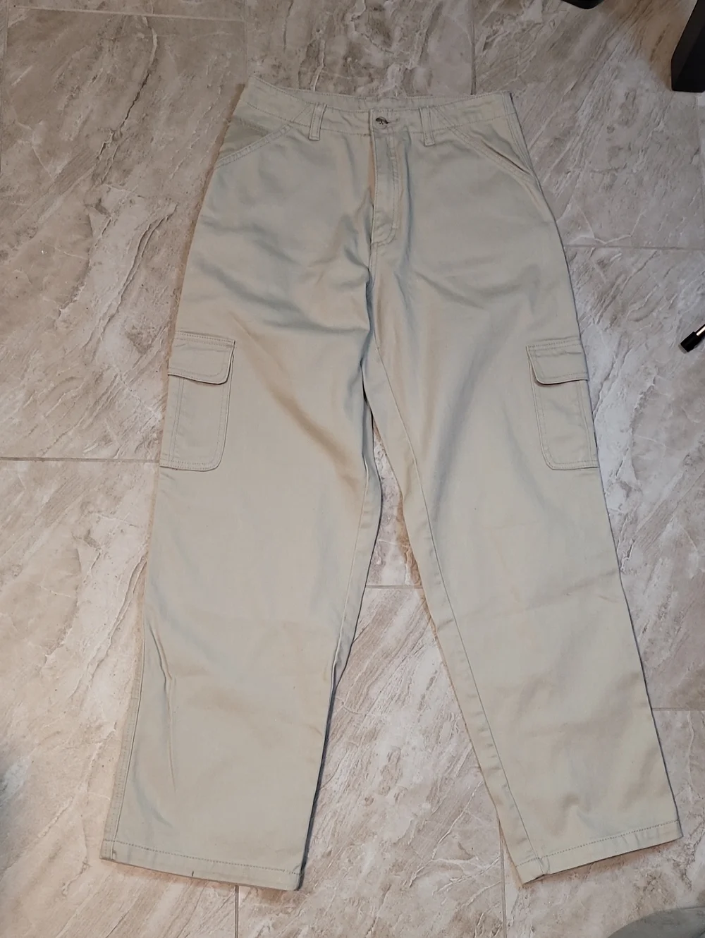 Timberland Boys Cargo Pants in Light Khaki